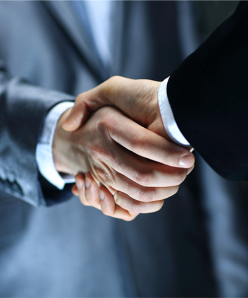 Insured4u - Two business men shaking hands